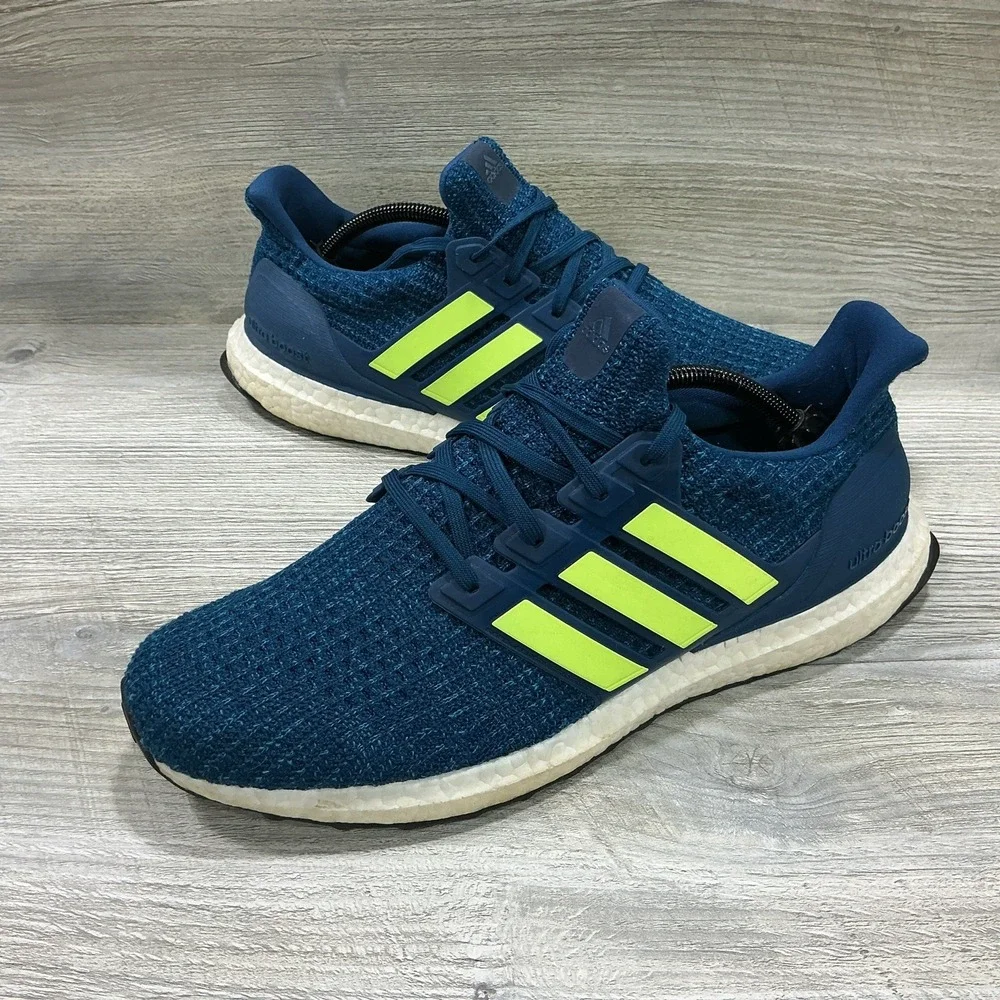 Adidas Ultraboost 4.0 Legend Marine Sneakers Mens Size 11.5 Multi Lace Up F35234